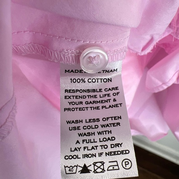 HILL HOUSE Ballerina Pink the Francesca Top NWT size XS - Picture 11 of 12